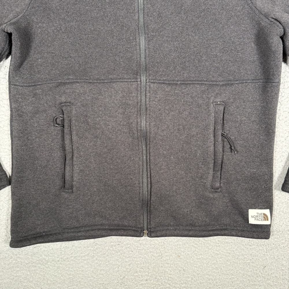 The North Face Jacket Womens Large Black Full Zip Sherpa Fleece Lined Outdoor - Picture 3 of 11